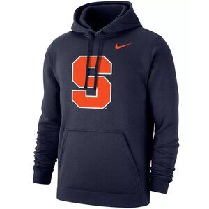 Nike Syracuse Orange navy blue hooded sweatshirt hoodie | Men's L Large New NWT